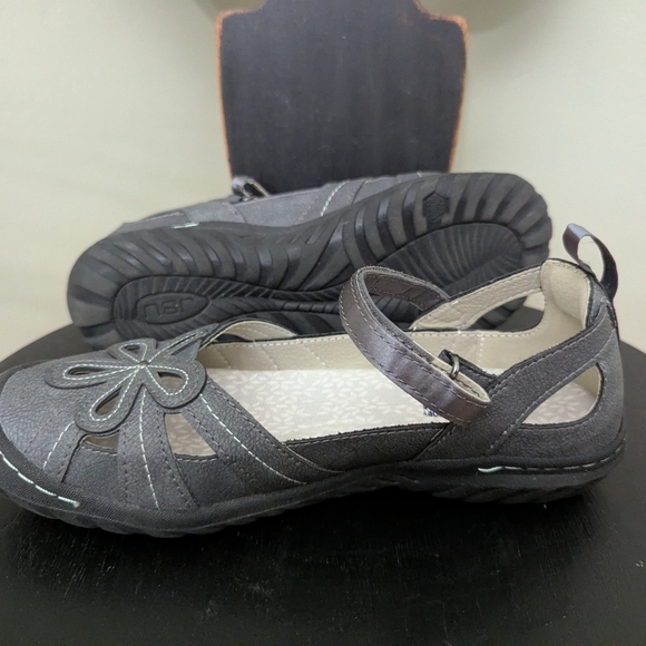 NWOB JBU by Jambu Women's Magnolia Mary Jane Flat, Charcoal, 7.5 - Picture 9 of 14
